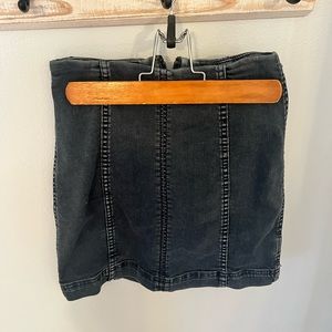 Free People gray skirt